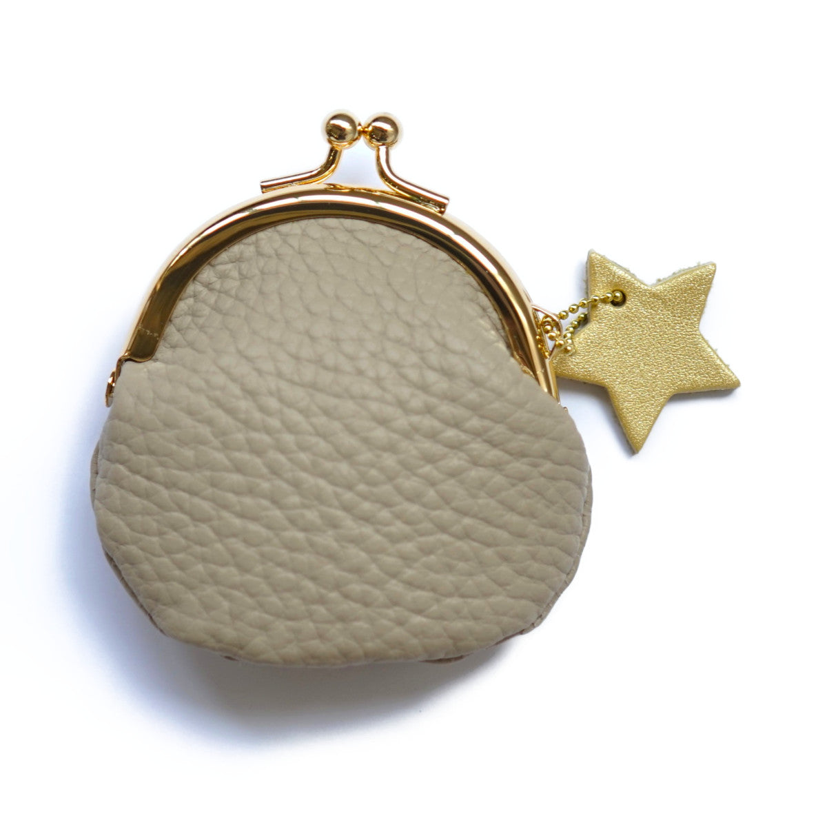 hoshinooto/本革 mini がま口財布 [Gemini-ジェミニ]