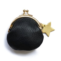 hoshinooto/本革 mini がま口財布 [Gemini-ジェミニ]