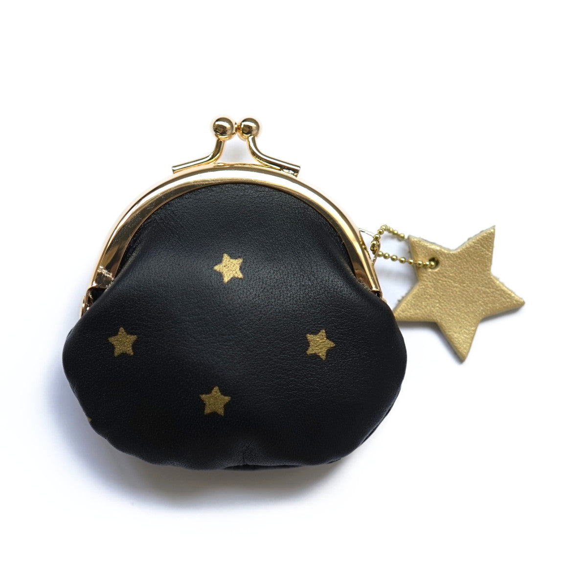 hoshinooto/本革 mini がま口財布 [Gemini-ジェミニ]