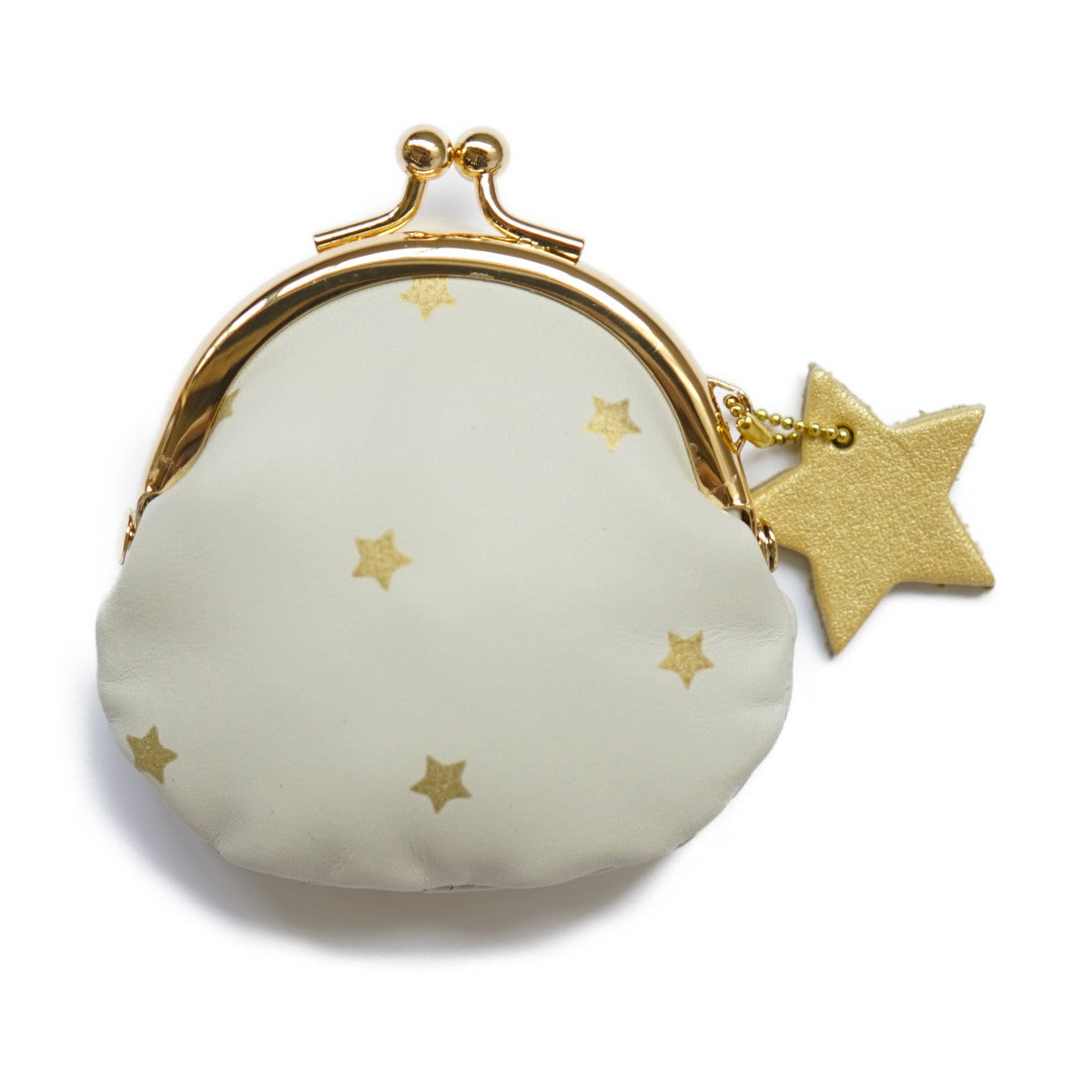 hoshinooto/本革 mini がま口財布 [Gemini-ジェミニ]