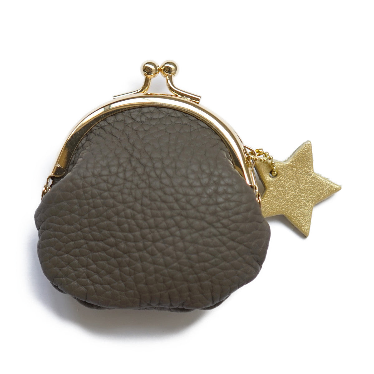 hoshinooto/本革 mini がま口財布 [Gemini-ジェミニ]