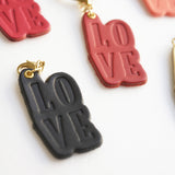 hoshinooto/本革 LOVEチャーム