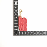 hoshinooto/本革 LOVEチャーム