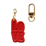 hoshinooto/本革 LOVEチャーム