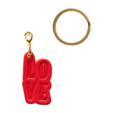 hoshinooto/本革 LOVEチャーム