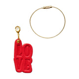 hoshinooto/本革 LOVEチャーム