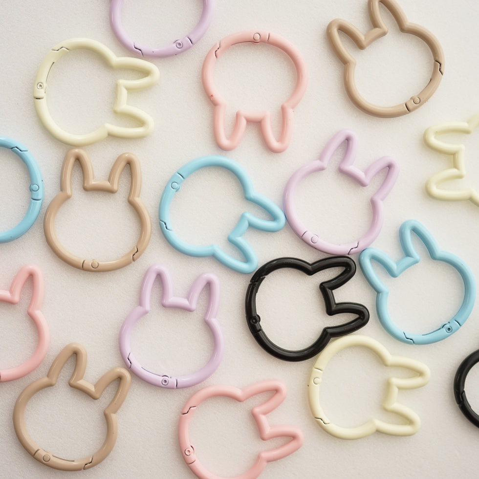 デザインカラビナ/金具・パーツ 【うさぎ01】