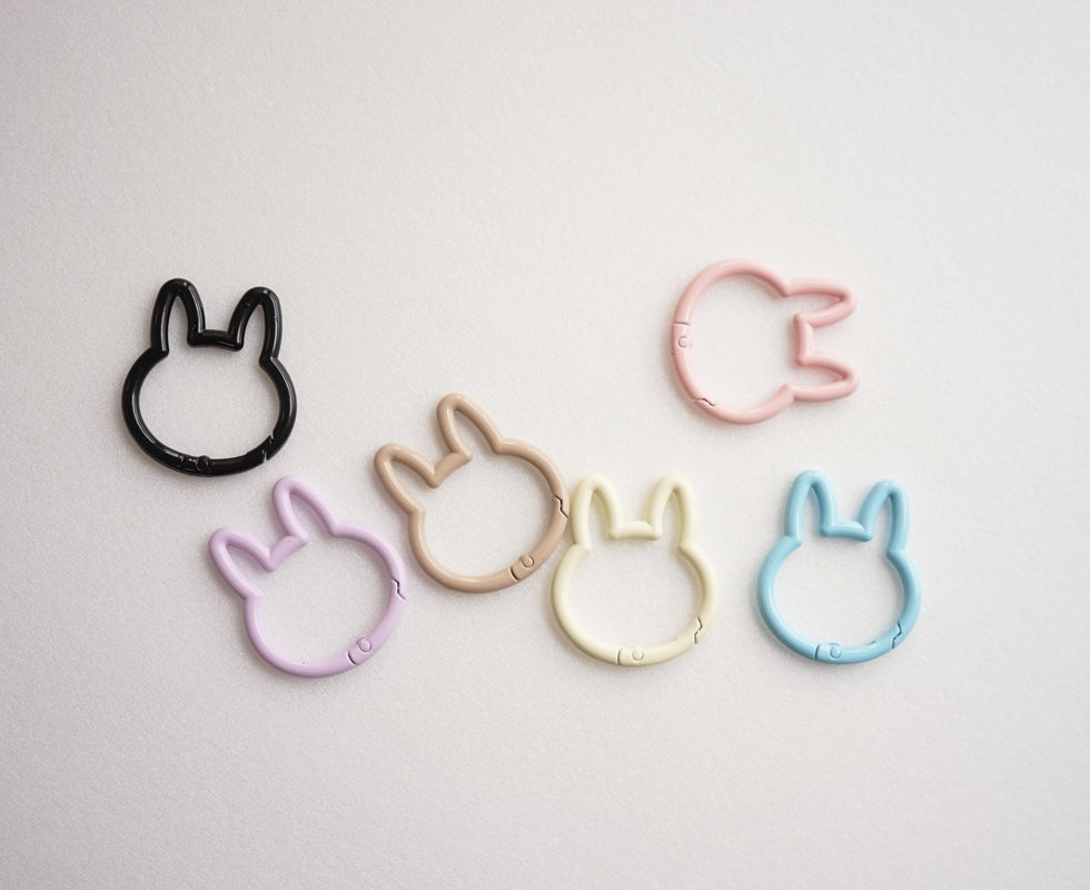 デザインカラビナ/金具・パーツ 【うさぎ01】