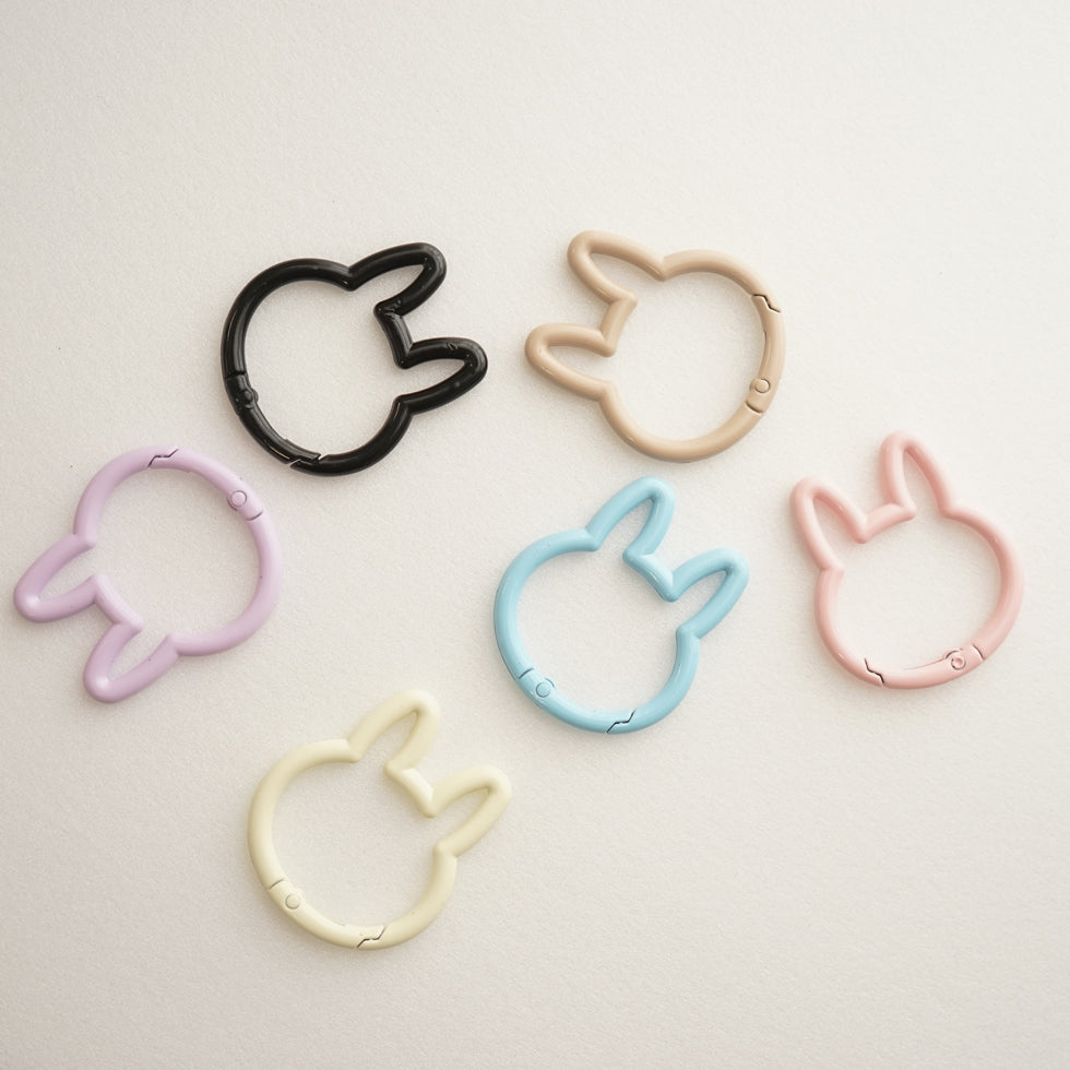 デザインカラビナ/金具・パーツ 【うさぎ01】