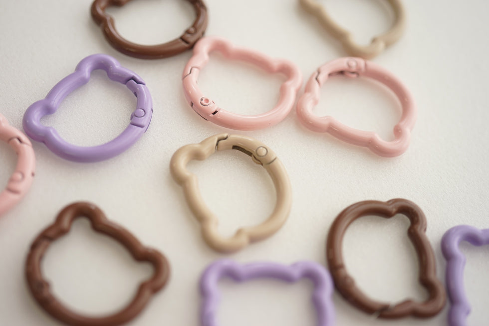 デザインカラビナ/金具・パーツ 【くま01】