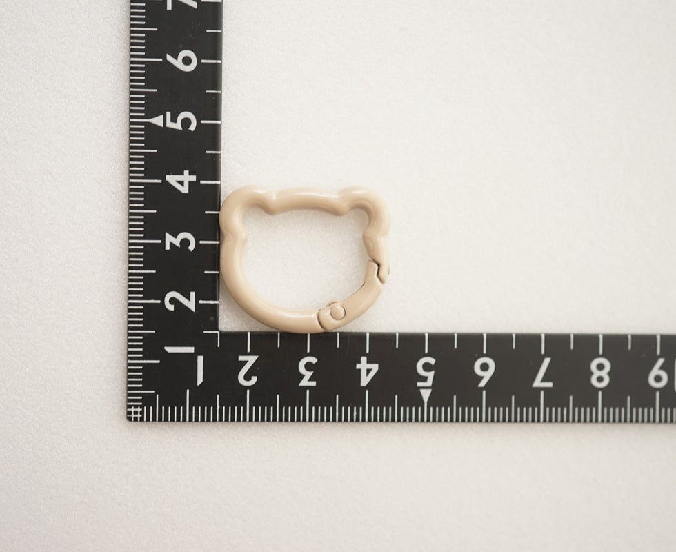 デザインカラビナ/金具・パーツ 【くま01】