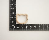 デザインカラビナ/金具・パーツ 【くま01】