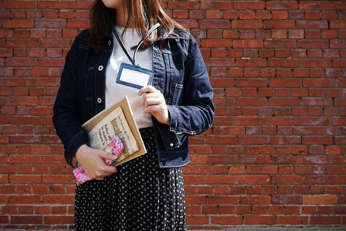 ジーンズ（栃木レザー）/IDカードホルダー本体　selectシリーズ［名入れ可］